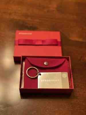 Starbucks Sterling Silver 2014 Limited Edition Keychain Gift Card - Sold on eBay Oct 22, 2021 for $118.31