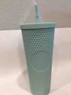 Starbucks Korea Matte Mint Studded Tumbler 24oz Venti Cold Cup 2021 US Limited - Sold on eBay Sep 06, 2021 for $115.00