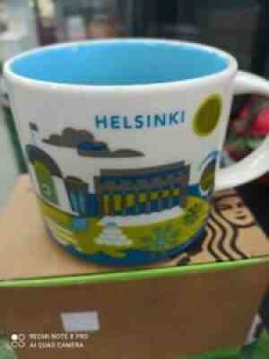 Starbucks You Are Here mug 14oz  Helsinki MIT 2018 w/SKU