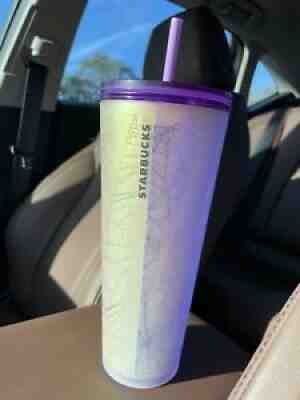 Starbucks 2021 Halloween Purple And White Spiderweb Tumbler BNWT Limited Edition - Sold on eBay Sep 21, 2021 for $114.99