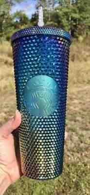 Starbucks Oil Slick Purple Bling Studded Tumbler China Release BNWT RARE HTF - Sold on eBay Oct 16, 2021 for $114.99