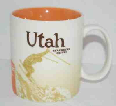 Starbucks Coffee Collectible Mug 2012 Utah Global Icon Skier Mountain Rare - Sold on eBay Sep 07, 2021 for $110.00