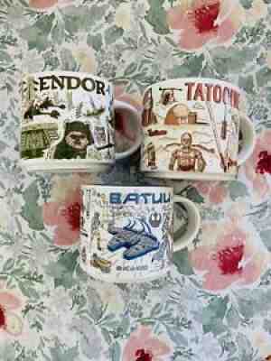 2021 Starbucks Star Wars May The 4th Mugs Been There Set, Tatooine Batuu Endor - Sold on eBay Sep 22, 2021 for $110.00