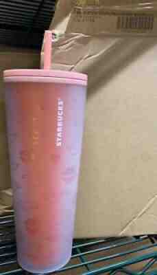 Starbucks 2021 Limited Release Valentine's Pink Hearts & Lips Tumbler 24oz. NWOB - Sold on eBay Oct 06, 2021 for $110.00