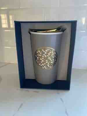 2015 Starbucks Swarovski Anniversary Double Wall Traveler Tumbler Mug 12 fl oz - Sold on eBay Nov 15, 2021 for $110.00