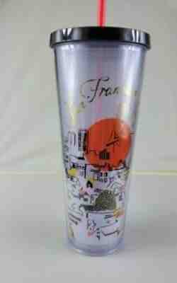 starbucks san francisco cold cup tumbler NWT 24 oz.