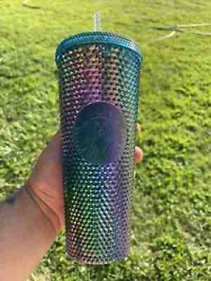 Starbucks Oil Slick Purple Bling Studded Tumbler China Release BNWT RARE HTF - Sold on eBay Oct 05, 2021 for $100.00