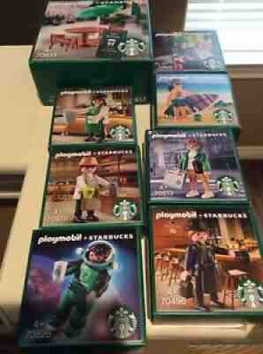 Starbucks Korea Playmobil 7 Figure & Table Set NIB $100. Plus Free Ship From US - Sold on eBay Oct 20, 2021 for $100.00