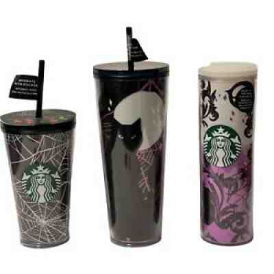 Starbucks Halloween Fall 2021 Tumblers Limited Edition - Sold on eBay Oct 23, 2021 for $100.00