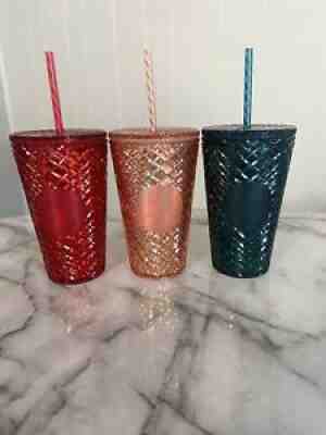Starbucks Holiday 2021 | Rose Gold Studded Tumbler | 16oz Grande Cup | NEW - Sold on eBay Nov 09, 2021 for $100.00