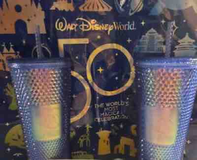 2021 Disney Parks Starbucks Tumbler 50th Anniversary NEW IN HAND - Sold on eBay Nov 15, 2021 for $100.00