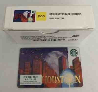 Box Of 25 Starbucks Houston City Skyline 2018 Cards HTF - Sold on eBay Oct 02, 2021 for $99.99