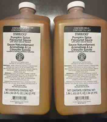 2 X Starbucks Pumpkin Spice Sauce NEW! LIMITED TIME! BB January 2022 - Sold on eBay Oct 24, 2021 for $99.99