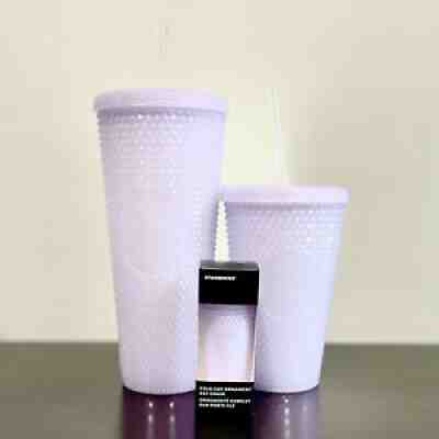 Starbucks 2021 Holiday Bling Tumbler Set: 16oz + 24oz + Keychain / Ornament - Sold on eBay Nov 13, 2021 for $99.99