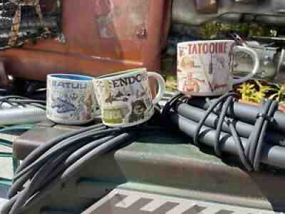 2021 Starbucks Star Wars May The 4th Mugs Been There Set, Tatooine Batuu ENDOR - Sold on eBay Oct 07, 2021 for $99.00