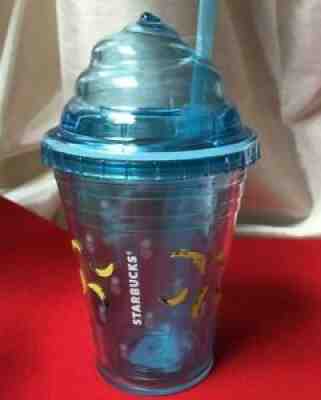 NEW! RARE! STARBUCKS JAPAN Tumbler Cold Cup Whip Lid Frappuccino BANANA 350ml - Sold on eBay Oct 08, 2021 for $99.00