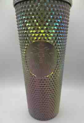 Starbucks Philippines Studded Neutral Gold/Gray Iridescent Tumbler 24oz New!! - Sold on eBay Nov 13, 2021 for $99.00