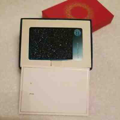 Starbucks Swarovski Gift Card Sapphire BLUE Metal $0 Balance NEVER SWIPED!!! - Sold on eBay Nov 22, 2021 for $850.00