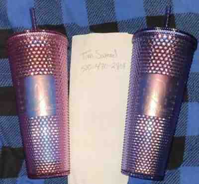 starbucks Disneyland studded tumblers - Sold on eBay Nov 22, 2021 for $190.00