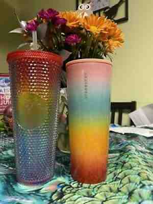 Starbucks NWT Stainless Steel & Studded 24oz Tumblers Set - Sold on eBay Nov 12, 2021 for $100.00