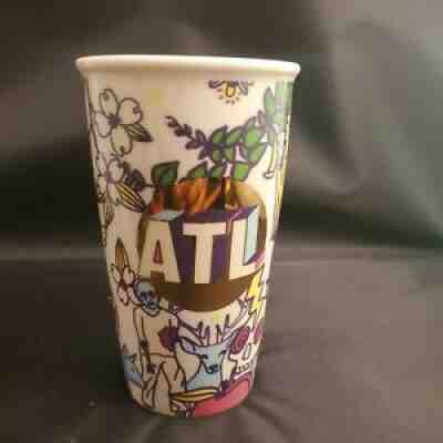 Starbucks ATL Atlanta Zombie Ceramic Travel Tumbler Walking Dead 12 Oz New HTF - Sold on eBay Oct 28, 2021 for $97.00