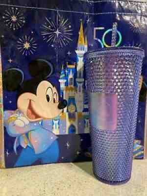 2021 Disney Parks Starbucks Tumbler 50th Anniversary NEW - Sold on eBay Oct 22, 2021 for $95.00
