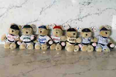 Starbucks MLB Baseball Plush Bears Lot of 7 Mint with Tags, First Edition - Sold on eBay Oct 25, 2021 for $90.00