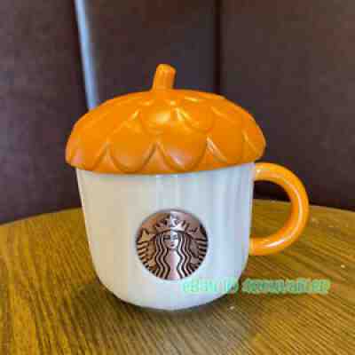 Starbucks 2021 China Autumn Forest Series Acorn Lid Mug Coffee Cup - Sold on eBay Oct 04, 2021 for $89.99