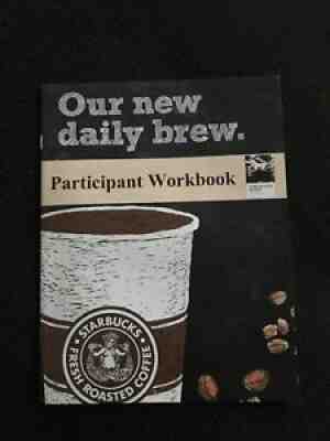 2008 Starbucks Coffee Pike Place Roast Debut Participant Workbook Rare 6 Pgs - Sold on eBay Oct 14, 2021 for $89.99