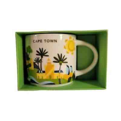 RARE Starbucks Brand NWT Cape Town South Africa You Are Here mug cup Original