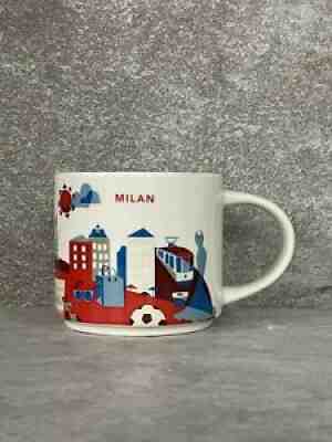 Starbucks Mug YAH Milan Italy 14oz Rare Box & SKU - Sold on eBay Oct 10, 2021 for $89.90
