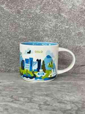 Starbucks Mug YAH Oslo, Norway 16oz Box & SKU