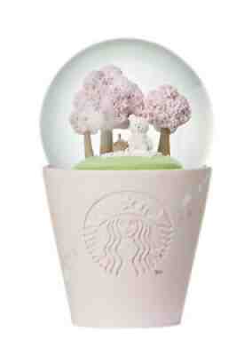 Starbucks Korea 2020 Cherry Blossom tree snow globe , EMS or fedEx - Sold on eBay Nov 06, 2021 for $89.11
