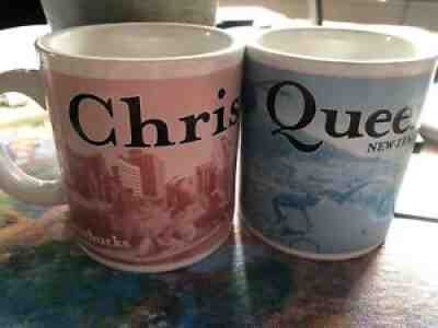 2 Starbucks Christchurch & Queenstown New Zealand Collectors MUGS CUPS 2005 - Sold on eBay Nov 03, 2021 for $87.00