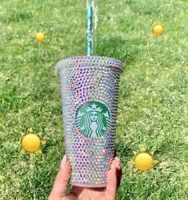 starbucks Bling studded Rhinestones cup Venti 24oz - Sold on eBay Nov 15, 2021 for $85.00