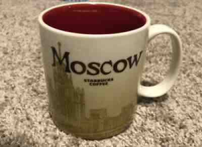 STARBUCKS Moscow Russia Global Icon Series Collector Mug 16 fl oz RARE - Sold on eBay Sep 03, 2021 for $84.99