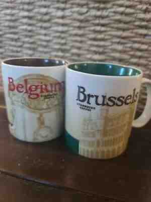 Starbucks Coffee Belgium and Brussels Global Icon Mug Cup 16oz NEW - Sold on eBay Sep 19, 2021 for $84.99