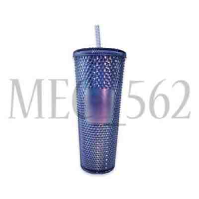 Disneyland Disney Parks 2021 Starbucks Iridescent Studded Bling Drink Tumbler - Sold on eBay Oct 02, 2021 for $80.00