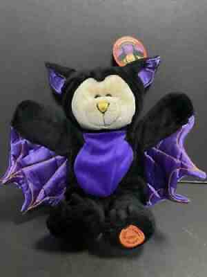 New Starbucks Coffee Bearista 65th anniversary Bat Vampire Halloween Plush toy - Sold on eBay Nov 02, 2021 for $80.00
