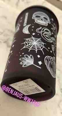 New Starbucks 2019 Halloween Skull Grande Tumbler Plum / Purple Rare HTF - Sold on eBay Nov 28, 2021 for $199.99