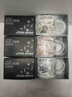 Star Wars Starbucks Been There Series Mug Set of 3 Tatooine, Batuu & Endor New - Sold on eBay Nov 26, 2021 for $149.99