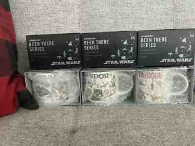 Disney Star Wars Starbucks Been There Series Mug Set - Tatooine, Batuu & Endor - Sold on eBay Nov 25, 2021 for $148.99
