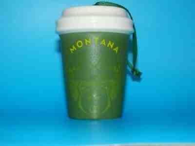 MEGA RARE Starbucks Montana 2017 Christmas Hot To Go Cup Ornament - Sold on eBay Dec 02, 2021 for $125.22