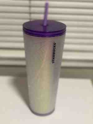 Starbucks Halloween 2021 Purple Frosted Spiderweb Tumbler 24oz Target Exc - Sold on eBay Nov 26, 2021 for $123.50