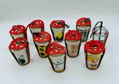 Starbucks 2015 Holiday Ornaments (10 in set) - Sold on eBay Nov 25, 2021 for $100.00
