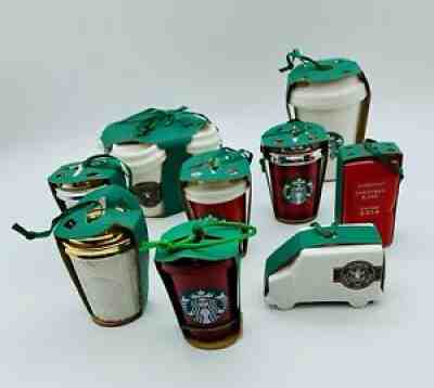 Starbucks 2016 Holiday Ornaments (9, actually 14!) - Sold on eBay Nov 30, 2021 for $100.00