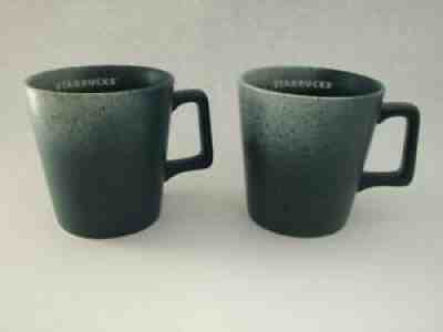 Starbucks Winter 2021 Blue Green Speckle Confetti Ceramic Cup Mug Mugs x 2 - NEW - Sold on eBay Nov 25, 2021 for $99.99