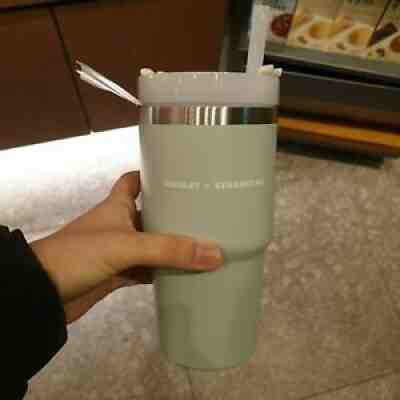 Starbucks DT Stanley Mint Color Tumbler 591ml korea - Sold on eBay Nov 18, 2021 for $92.55