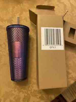Walt Disney World 50th Anniversary Studded Starbucks Tumbler Cup WDW Blue New - Sold on eBay Dec 01, 2021 for $90.00