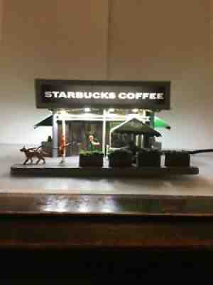 Starbucks Coffee Mini Light Up Store - Sold on eBay Nov 30, 2021 for $89.99